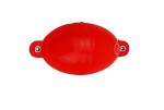 Buldo Oval kastflöte med metallringar röd 40mm 1-pack