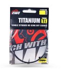 CWC Titanium No-Kink Tafsmaterial 20lb - 3m