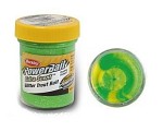 Powerbait Glitter Trout Bait 50g Fluo Green Yellow