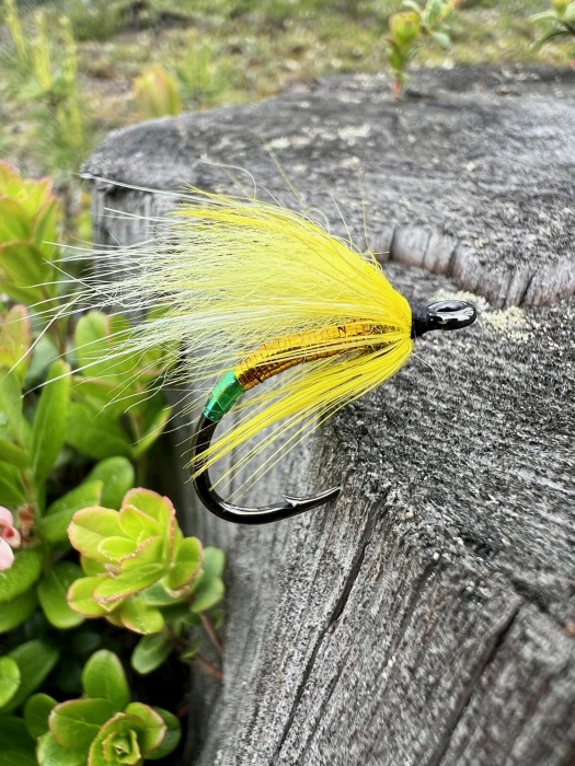 Laxflugan "Ki" Spinnfluga Strl 2