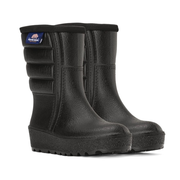 POLYVER Boots Winter Junior Black Vinterstövel
